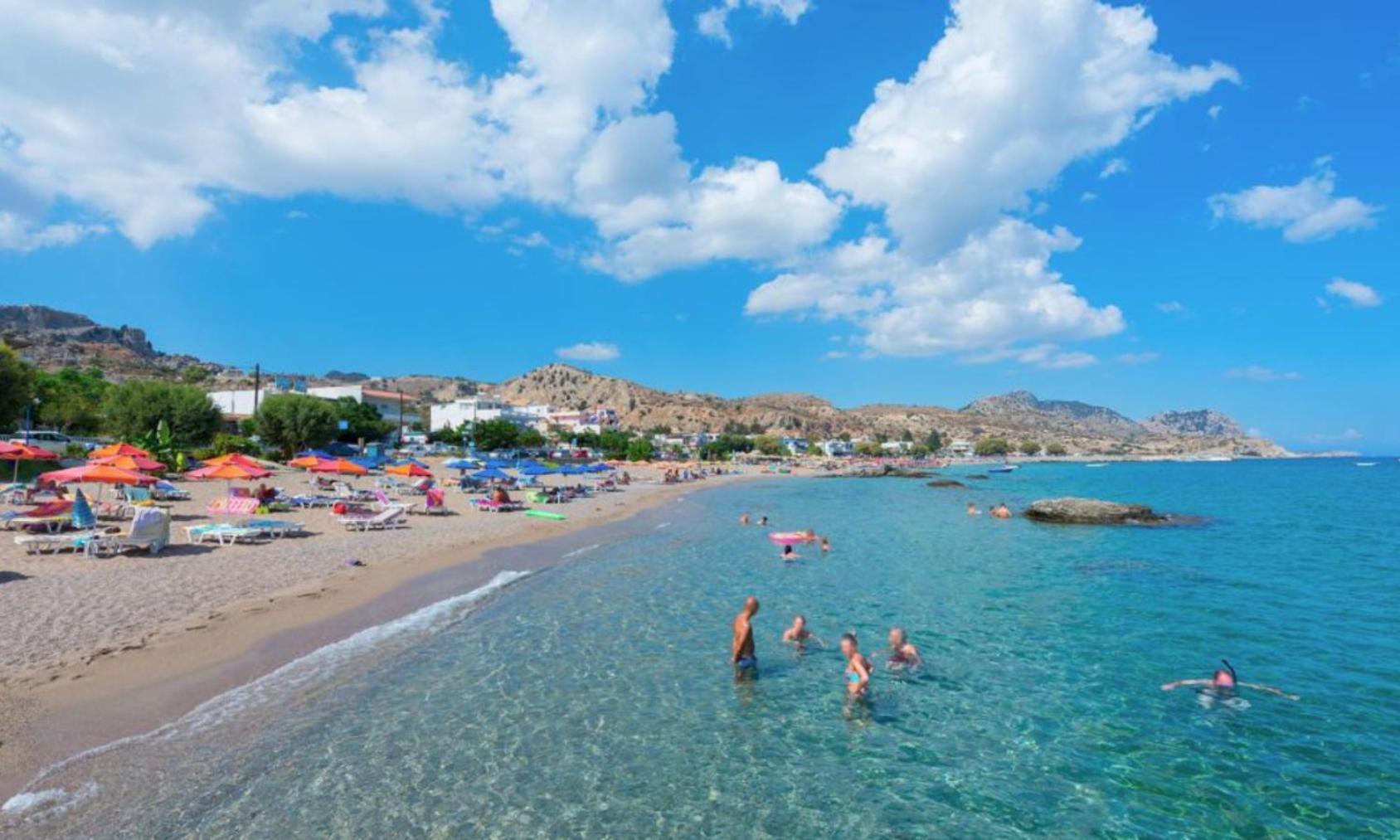 Thalassia Avra Stegna Beach Archangelos  Exterior foto